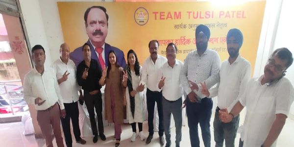 तुलसी पटेल की टीम ने फोन और व्यक्तिगत संपर्क कर मांगा समर्थन