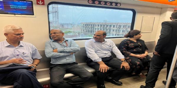 पटना मेट्रो के परिचालन से पूर्व सभी सुरक्षा मानकों की हुई पड़ताल