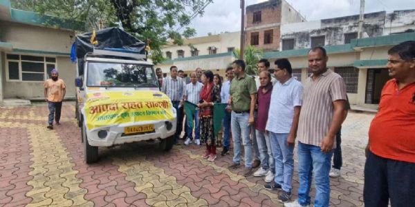 बागेश्वर आपदा पीड़ितों को भेजी गई राहत सामग्री