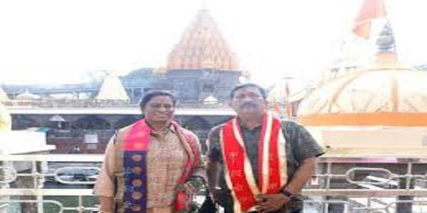 भारतीय ओलंपिक खिलाड़ी पीटी उषा ने किये बाबा महाकाल के दर्शन, गर्भगृह की देहरी से किया पूजन अर्चन