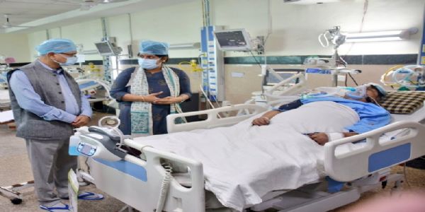 प्रधानमंत्री मोदी के चुनावी प्रस्तावक रहे पद्म विभूषण छन्नू लाल मिश्र की स्थिति में सुधार