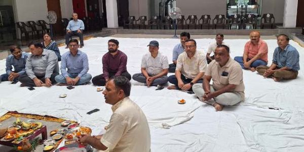 यूजेवीएन ने उत्साह के साथ मनाई  विश्वकर्मा जयंती