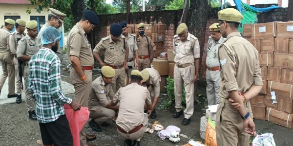 बरेली पुलिस ने किया 15 करोड़ से अधिक के ड्रग्स का निस्तारण