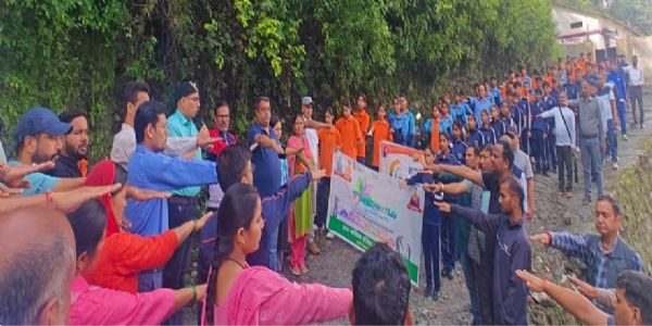 स्वच्छता ही सेवा तहत ली स्वच्छता का संकल्प