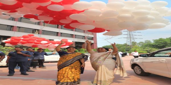 “स्वस्थ नारी, सशक्त परिवार अभियान” के तहत दिल्ली सचिवालय में स्वास्थ्य शिविर का आयोजन