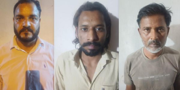 फरीदाबाद: प्लांट से सामान चोरी करने के तीन आरोपी गिरफ्तार