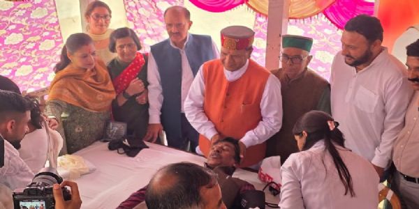 प्रधानमंत्री के जन्मदिवस पर भाजपा अध्यक्ष डॉ. बिंदल ने सेवा पखवाड़े की शुरुआत की, रक्तदान शिविर और प्रदर्शनी का किया शुभारंभ