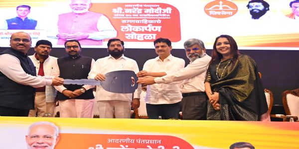 ठाणे सिविल अस्पताल हेतू कार्डियक एंबुलेंस का डीसीएम शिंदे ने किया शुभारंभ