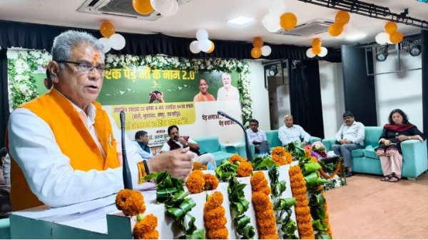 कार्यशाला को संबोधित करते डा. अरूण सक्सेना