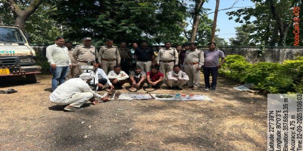 सिवनीः जीआईआर तार लगाकर जंगली सुअर का शिकार , चार आरोपित पहुंचे जेल