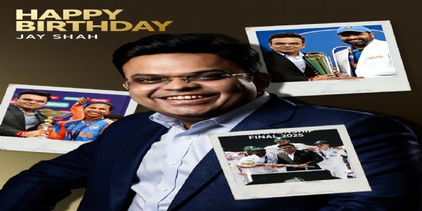 जय शाह को आईसीसी और बीसीसीआई ने जन्मदिन की दी बधाई