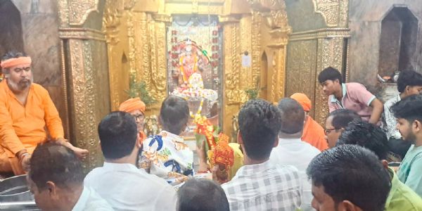 चैत्र नवरात्रि: शक्तिपीठ देवीपाटन में भक्तों की भारी भीड़, सुरक्षा के व्यापक इंतजाम