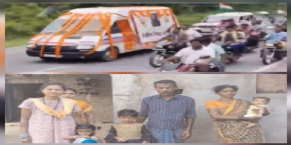 असम राइफल्स के बलिदानी जवान रंजीत की पूरे सैनिक सम्मान के साथ हुई अंतिम विदाई