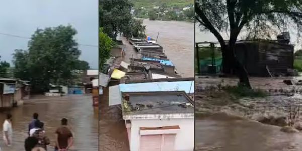 महाराष्ट्र के कई जिलों में भारी बारिश से जनजीवन प्रभावित
