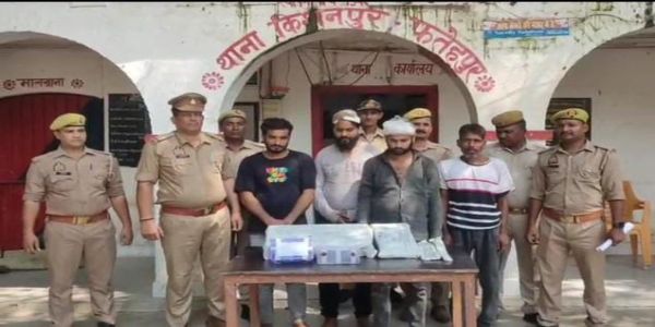 सरौली गौशाला से गौ-तस्करी करने वाले 04 आरोपी गिरफ्तार, एक फरार, पुलिस कर रही तलाश