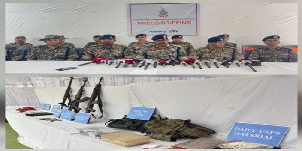 नक्सल संगठन के केंद्रीय समिति के मारे गए दो सदस्य 2.16 करोड़ के इनामी थे : सुंदरराज पी.