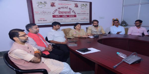 प्रेरणा परिवार राजभवन में 25 सितंबर को कराएगा 5100 कन्याओं का पूजन