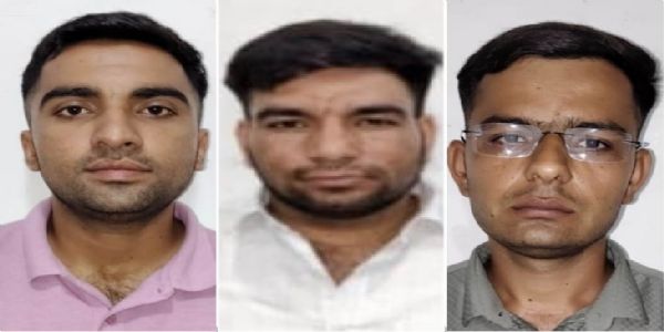 एसआई भर्ती परीक्षा पेपर लीक मामला: लीक सॉल्व पेपर को पढ़कर चयनित हुए तीन ट्रेनी एसआई गिरफ्तार