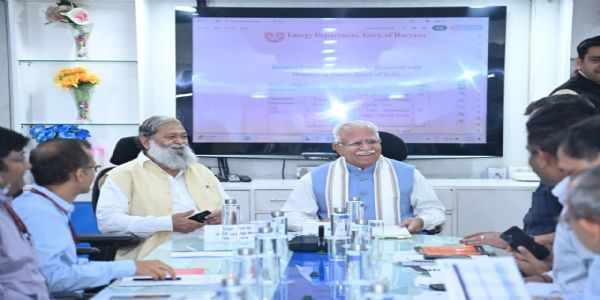 पानीपत व हिसार में स्थापित होंगी अल्ट्रा सुपर क्रिटिकल थर्मल इकाइयां : अनिल विज