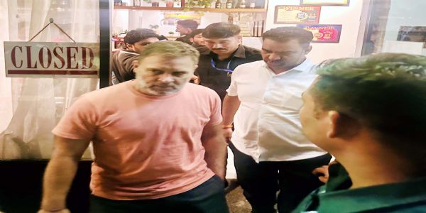 गुरुग्राम पहुंचे राहुल गांधी ने कार्यकर्ताओं की नब्ज टटोली