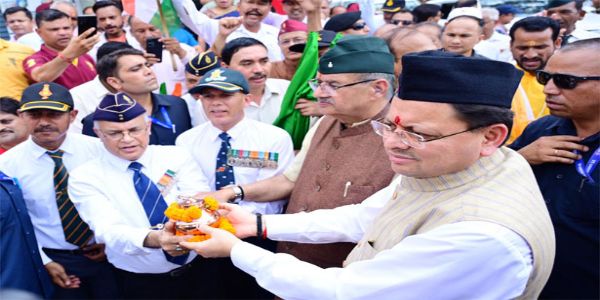 मुख्यमंत्री ने किया शहीद सम्मान यात्रा-2 का शुभारम्भ, बोले-शौर्यगाथा और बलिदान सदैव प्रेरणा देते रहेंगे