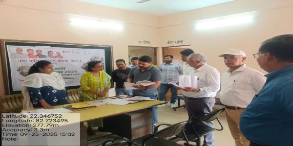 कोरबा नगर निगम के सभी जोन में लगाए गए पेंशन सत्यापन शिविर