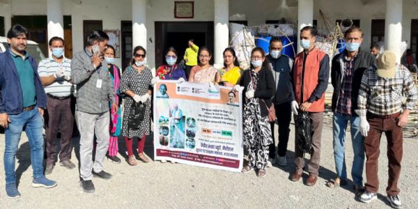 चलाया स्वच्छता ही सेवा महाअभियान