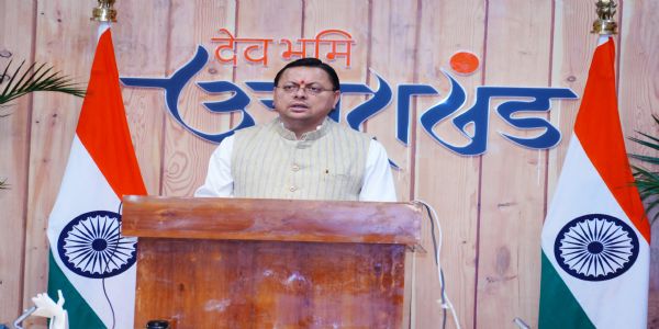 मुख्यमंत्री ने उधमसिंह नगर में सड़क चौड़ीकरण व सुदृढ़ीकरण का शिलान्यास किया