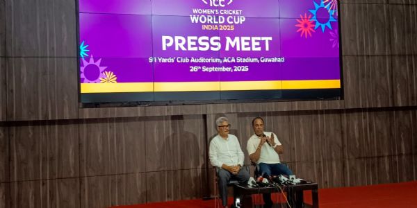 बीसीसीआई का संवाददाता सम्मेलन।