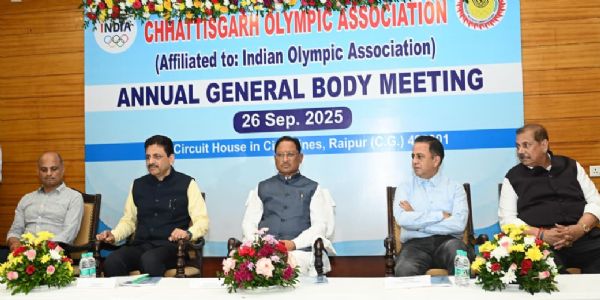 मुख्यमंत्री साय की घोषणा – छत्तीसगढ़ से ओलंपिक में भाग लेने वाले प्रतिभागियों को मिलेगा 21 लाख रुपये की प्रोत्साहन राशि