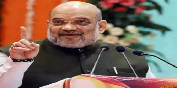 केन्द्रीय गृहमंत्री अमित शाह पटना में भाजपा के वरिष्ठ नेताओं से साथ कर रहे हैं बैठक