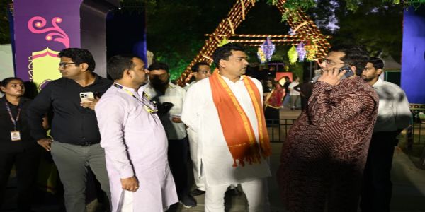तीन दिवसीय गरबा उत्सव का आगाज, 40 देशों के राजदूत होंगे शामिल