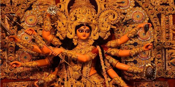 कामाख्या नगर दुर्गापूजा पंडाल में आज से पूजा आरंभ