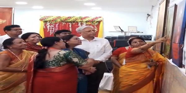 आदिशक्ति प्रदर्शनी में दिखी मां दुर्गा की विविध छवियां
