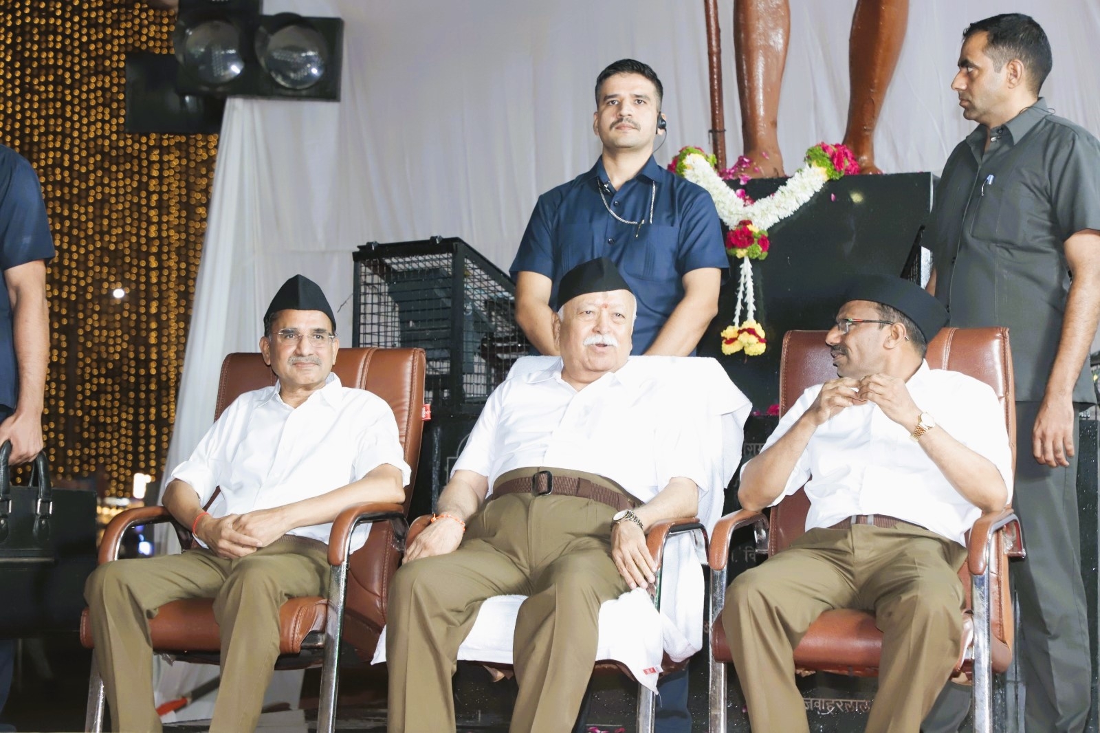 नागपुरातील संघ स्वयंसेवकांची पथसंचलने
