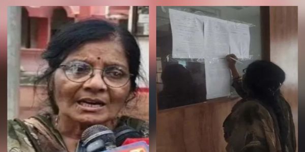अबूझमाड़ मुठभेड़ में मारे गए नक्सली की पत्नी ने कोर्ट का आदेश कलेक्टाेरेट में किया चस्पा, फर्जी मुठभेड़ का लगाया आरोप