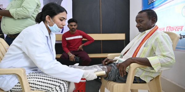 सेवा पखवाड़ा दिवस: 42 दिव्यांगजनों के लिए कृत्रिम हाथ-पैर मापन हुआ