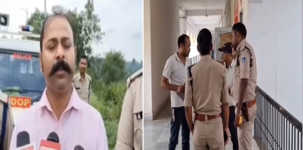 आशीष बोस की गिरफ्तार करती पुलिस टीम