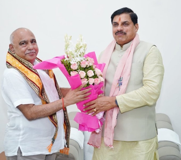 मुख्यमंत्री डॉ. यादव ने बीजेपी प्रदेश अध्यक्ष हेमंत खंडेलवाल को जन्मदिन पर दी शुभकामनाएं