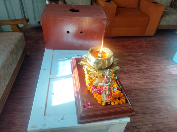 पूजन के लिए केरल ले गए श्रीरामज्योति और पादुका