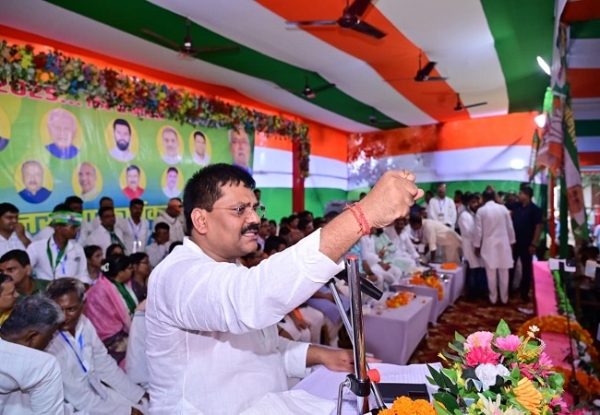 जदयू के पदेश अधयक उमेश कुशवाहा मुजफ्फरपुर में
