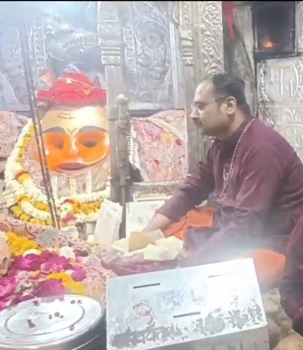 महाकाल के सेनापति काल भैरव ने किया नगर भ्रमण