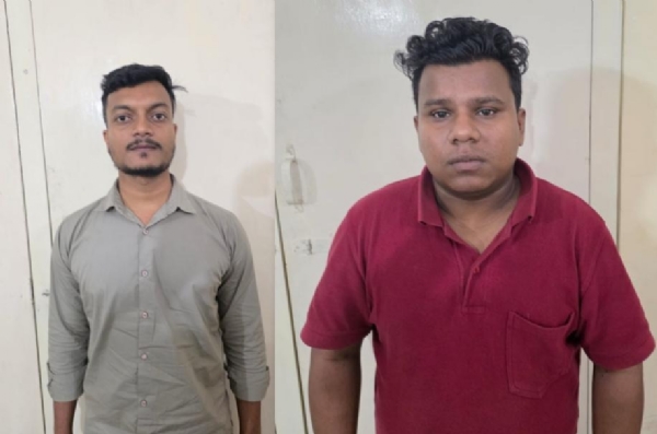 गिरफ्तार किए गए आरोपित