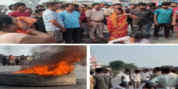 सड़क हादसे में घायल युवक की इलाज के दौरान हुई मौत,आक्रोशितो ने हाॅस्पिटल में की तोड़फोड़