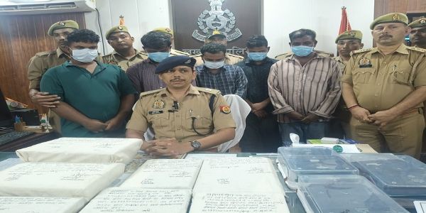 तमिलनाडु गैंग के पांच लुटेरे लखनऊ में गिरफ्तार
