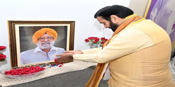 हरियाणा के मुख्यमंत्री ने हरमेल सिंह टोहड़ा के निधन पर जताया शोक