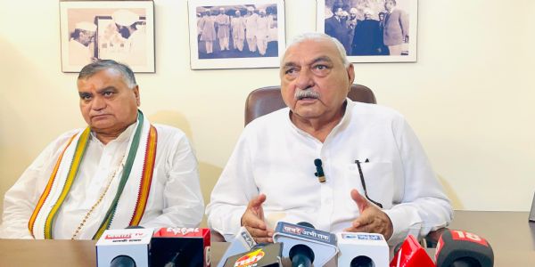 कांग्रेस विधायक दल का नेता बनाए जाने पर भूपेंद्र सिंह हुड्डा ने हाई कमान का जताया आभार