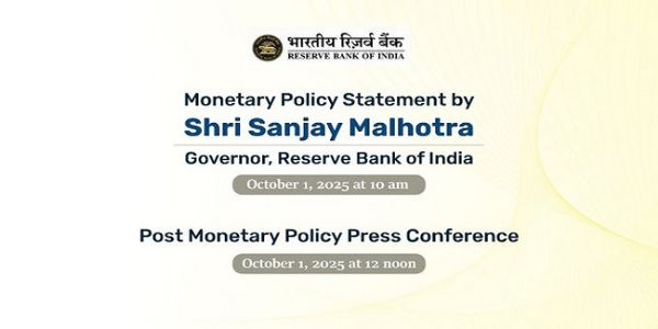आरबीआई गवर्नर बुधवार सुबह 10 बजे करेंगे मौद्रिक समीक्षा बैठक के निर्णय का ऐलान