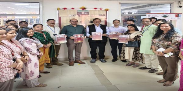 सेंट्रल यूनिवर्सिटी ऑफ जम्मू में शारदा दीवार पत्रिका का लोकार्पण