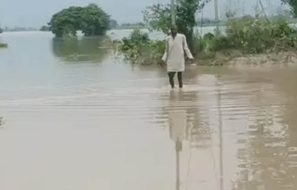 सोनीपत: यमुना के जल का रोद्र रुप